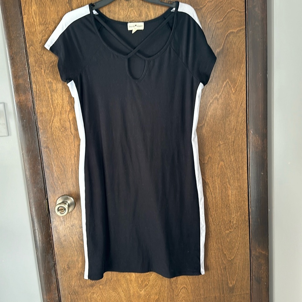 Black & White Dress, Size XL